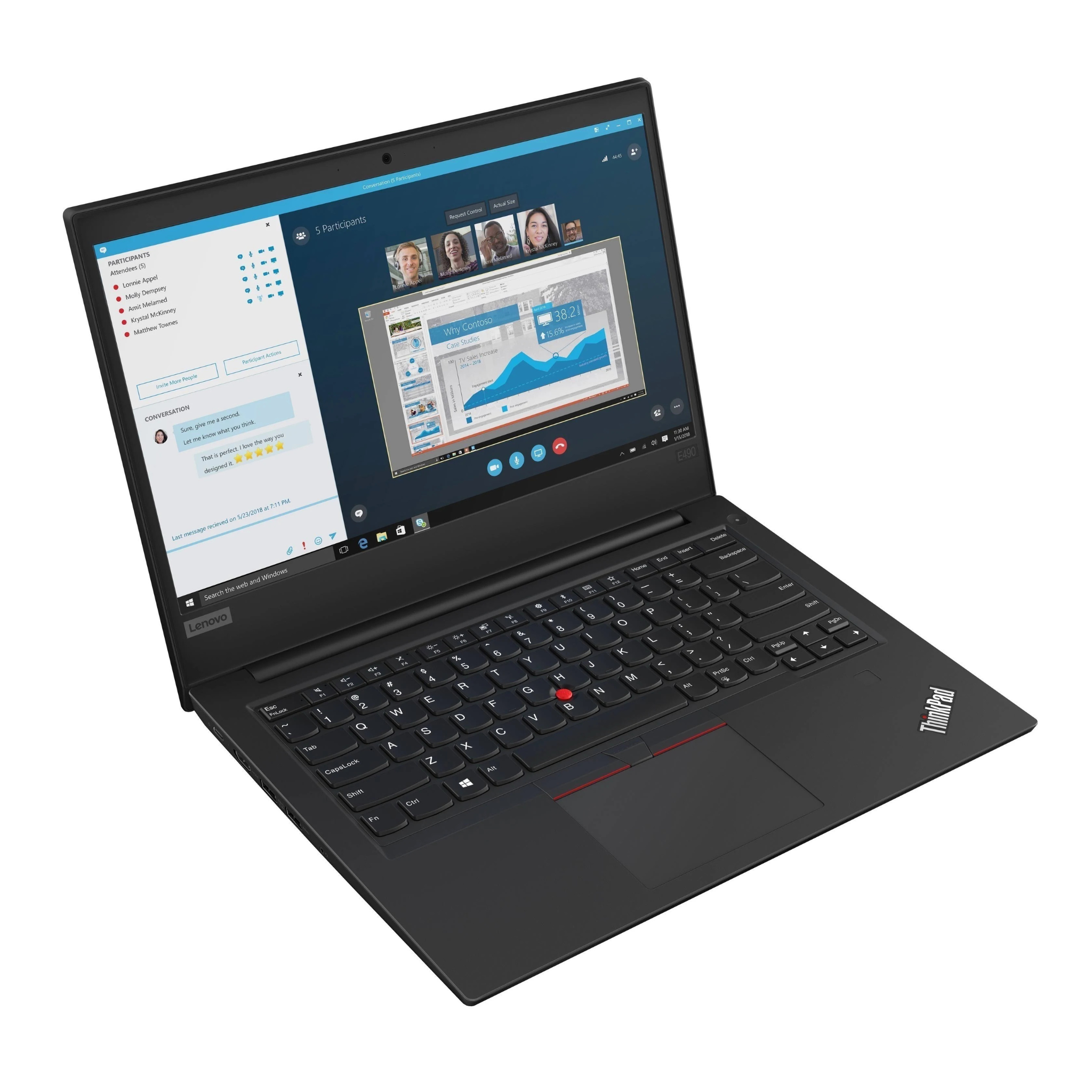 Lenovo ThinkPad E490 14" Intel Core i5 8ª Gen 256/16GB